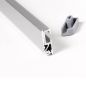 Preview: Rollbanner Basic silver Klemmleiste Preview: Rollbanner Basic silver Klemmleiste